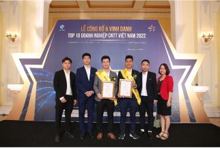 Vieclamso1 được vinh danh trong Top 10 doanh nghiệp công nghệ thông tin Việt Nam 2021